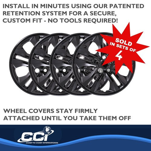 Coast To Coast IWC55017BLK  WHEEL COVER