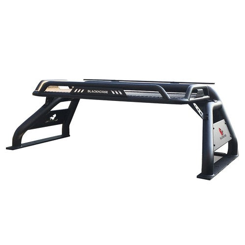 Black Horse Offroad RB-BA1B Tubular Powder Coated Steel Truck Bed Bar