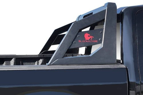Black Horse Offroad RB-AR1B Square Powder Coated Steel Truck Bed Bar