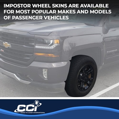 Coast To Coast IWCIMP392BLK IMPOSTOR  WHEEL COVER