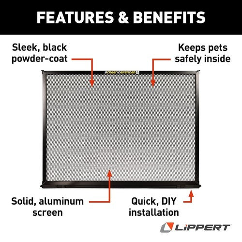 Lippert Components 859791 Screen Defender AWNING-ACCESSORIES RV
