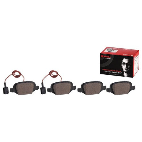 Brembo Front Ceramic Brake Pads Fits 2012-2017 Fiat 500 4 Pc Brake Sets P23119N