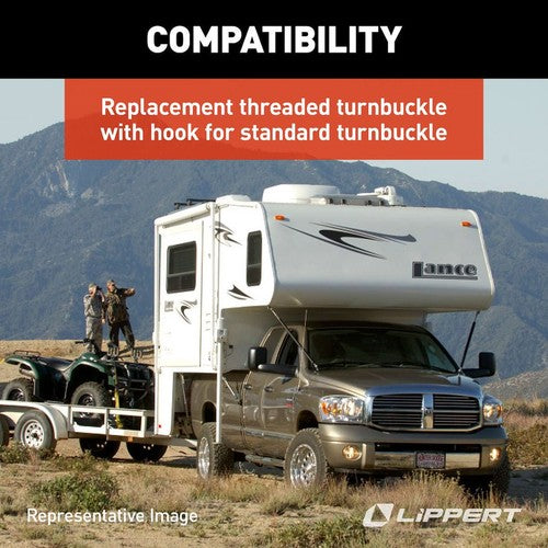 Lippert Components 182900 Happijac RV CAMPER TIEDOWNS & TURNBUCKL