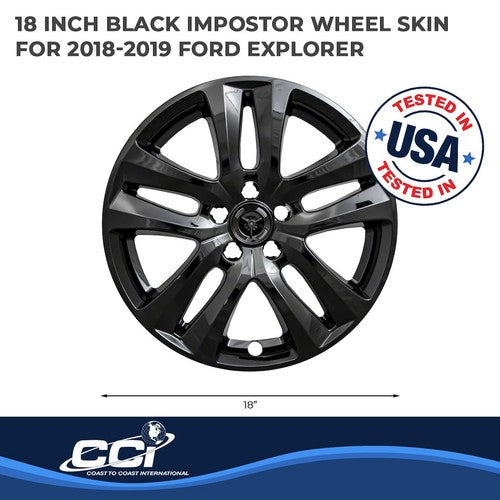 Coast To Coast IWCIMP441BLK IMPOSTOR  WHEEL COVER