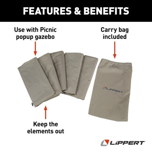 Lippert Components 2022114837  AWNINGS-PATIO WINDOW & DOOR RV