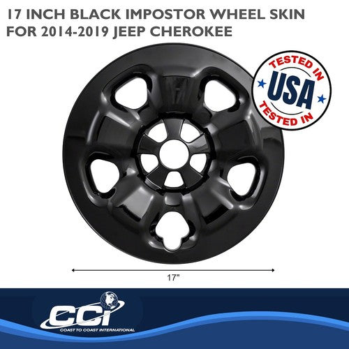 Coast To Coast IWCIMP91BLK IMPOSTOR  WHEEL COVER