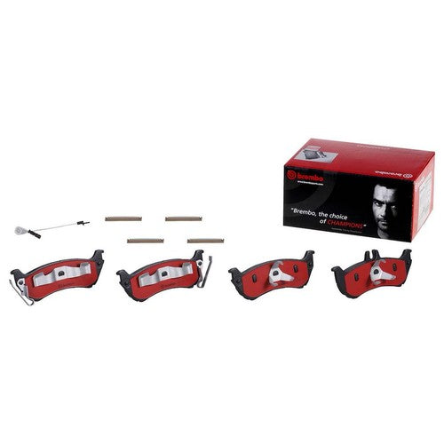 Brembo Rear Ceramic Brake Pads Fits 2003-2005 Mercedes-Benz ML350 4 Pc P50044N