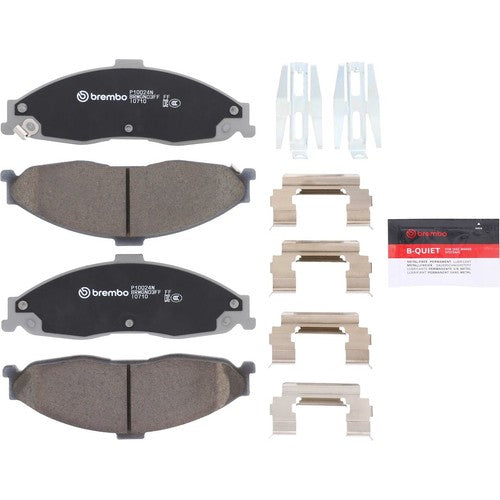 Brembo Front Ceramic Brake Pad Fits 1998-2002 Chevrolet Camaro Brake Pad P10024N