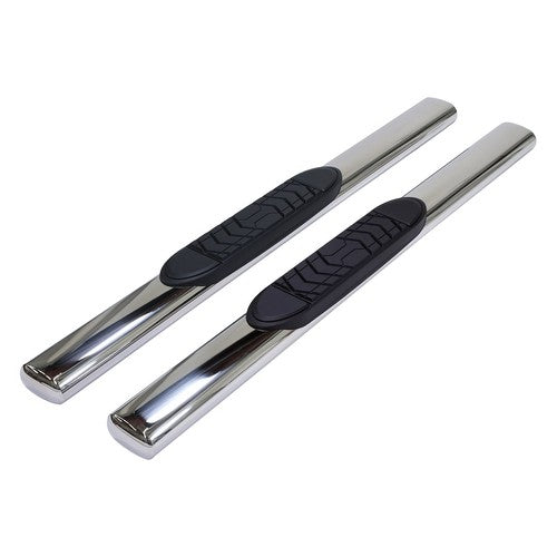 TrailFX A7097S TFX 5" Oval Straight Side Bars NERF BAR OVAL 5"