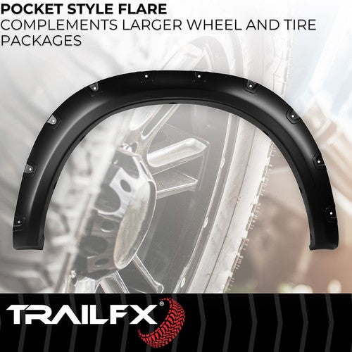 TrailFX TFD3002S TFX Fender Flares FENDER FLARES