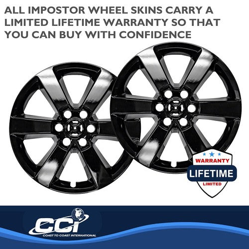 Coast To Coast IWCIMP380BLK IMPOSTOR  WHEEL COVER
