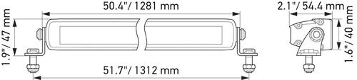 Hella 358176331 Black Magic  LIGHT BAR