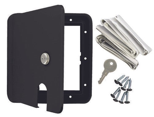 Valterra A10-2151BKVP Electrical Hatch EXTERIOR HARDWARE RV