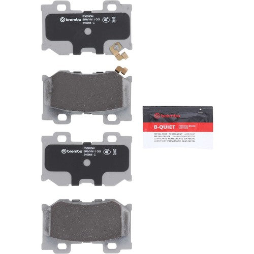 Brembo Rear Ceramic Brake Pads Fits 2014-2024 Infiniti Q50 4 Pc Brakes P56095N