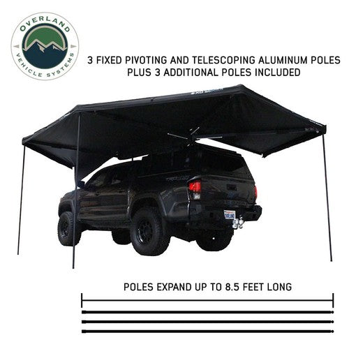 Overland Vehicle Systems 18179919 Awning Roof Rack Kit Component XD Nomadic