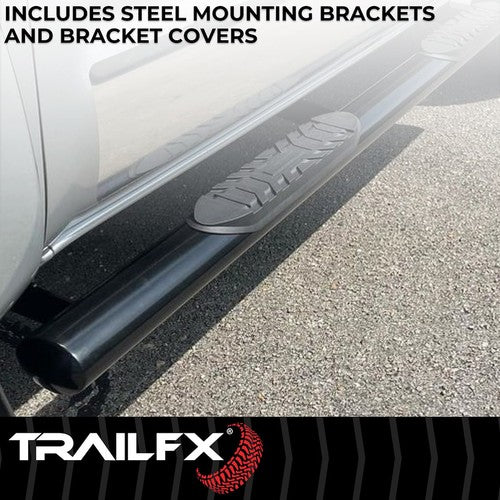 TrailFX A1525B TFX 4" Oval Tube Side Steps NERF BAR OVAL 4"