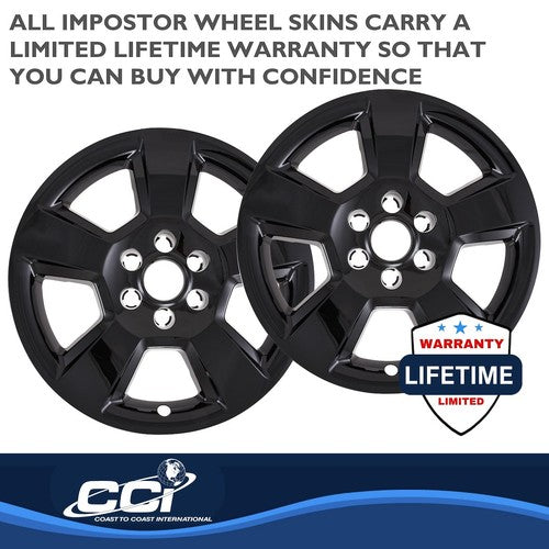 Coast To Coast IWCIMP490BLK IMPOSTOR  WHEEL COVER