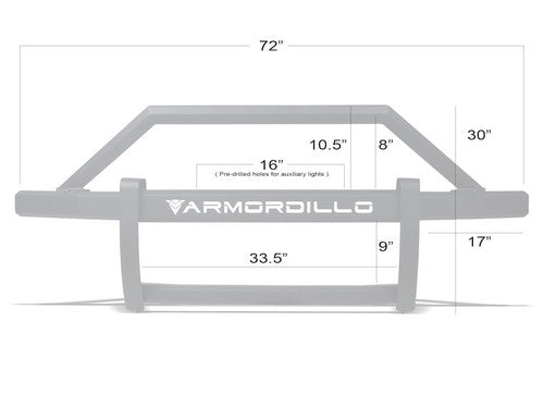 Armordillo 8704141 AR2 Pre-Runner BUMPER GUARD