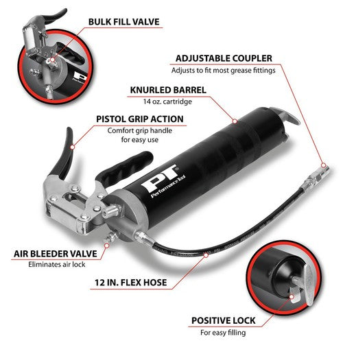Performance Tool W54204 Pro Pistol Grip Grease Gun