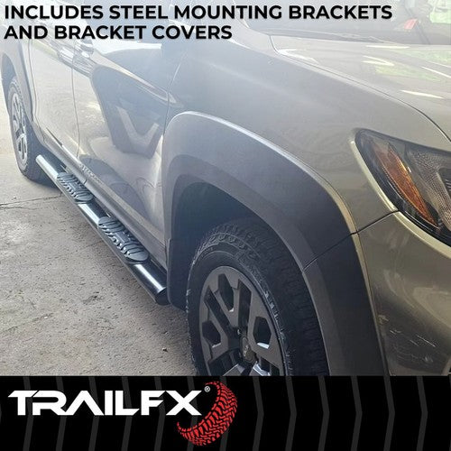 TrailFX A1536B TFX 4" Oval Tube Side Steps NERF BAR OVAL 4"