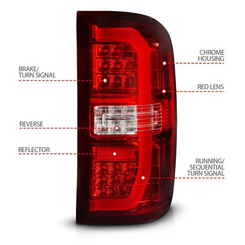 ANZO USA 311466  TAIL LIGHT KIT