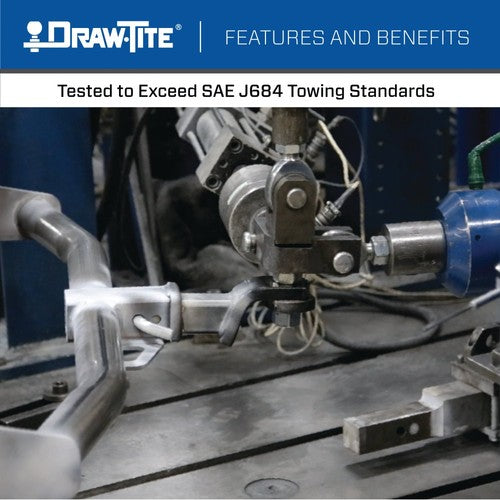 Draw-Tite 76595 Hidden Hitch HITCH CLASS I II & III