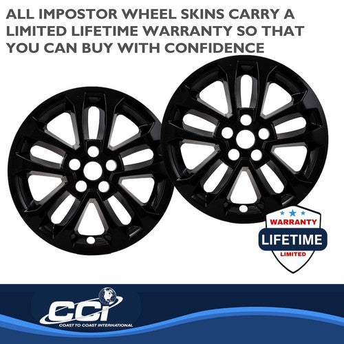 Coast To Coast IWCIMP462BLK IMPOSTOR  WHEEL COVER