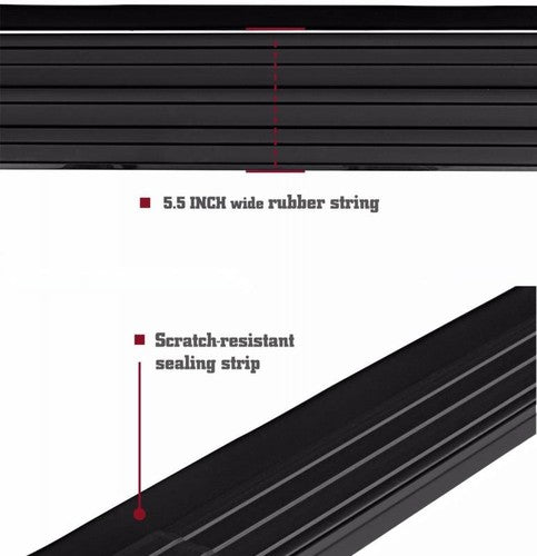 Black Horse Offroad PR-NI372BK Peerless RUNNING BOARDS