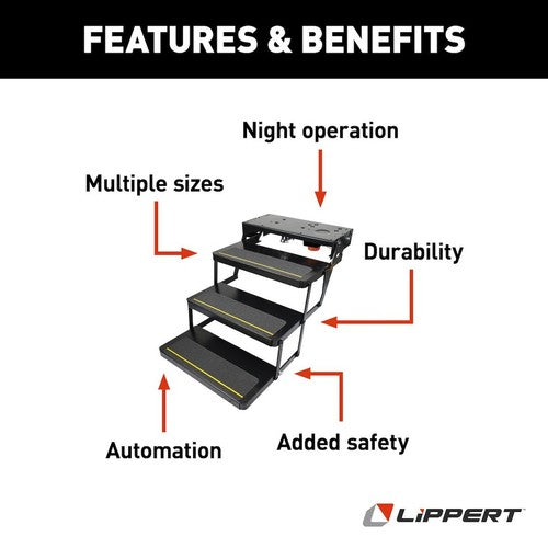 Lippert Components 3694042 Series 23 STEPS & STEP RUGS RV