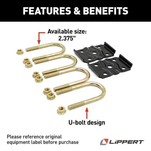 Lippert Components 297427  TRAILER AXLE ACCESSORIES