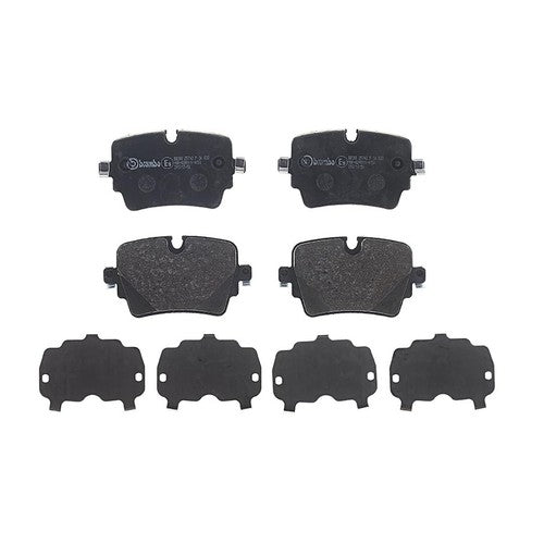 Brembo Rear Low Metallic Brake Pads Fits 2016-2019 Jaguar XJ 4 Pc Brakes P36033