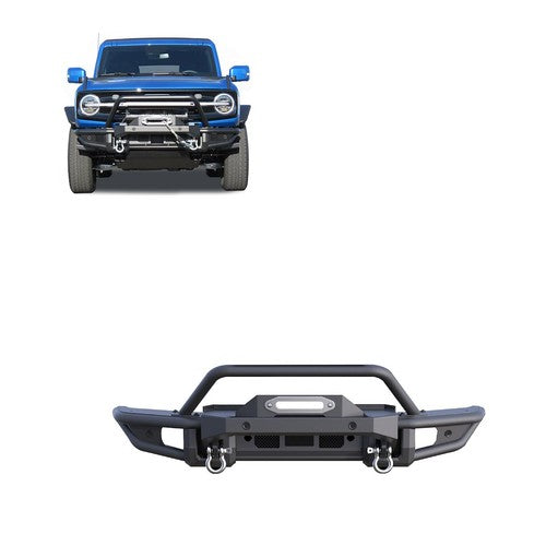 Black Horse Offroad AFB-FB22HD Armour BUMPER TRUCK FRONT