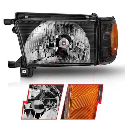 ANZO USA 111077 Crystal Clear HEADLIGHT ASSEMBLY