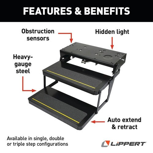 Lippert Components 3722617 Series 32 STEPS & STEP RUGS RV