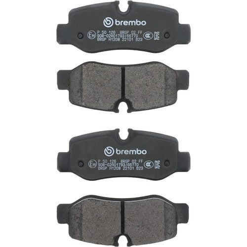 Brembo Rear Low Metallic Brake Pads Fits 2016-2023 Mercedes-Benz Metris P50126