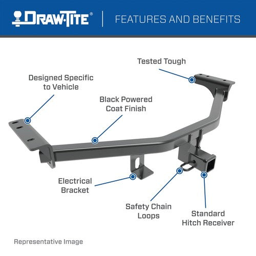 Draw-Tite 75912 Max-Frame HITCH CLASS I II & III