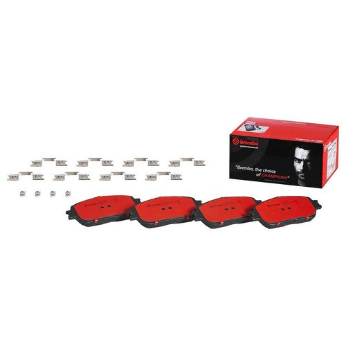 Brembo Front Ceramic Brake Pads Fits 2005-2015 Toyota Tacoma 4 Pc Brakes P83105N