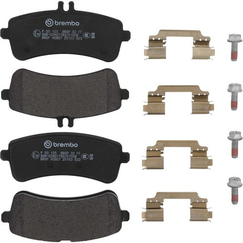 Brembo Rear Low Metallic Brake Pads Fits 2015-2021 Mercedes-Benz S63 AMG P50125