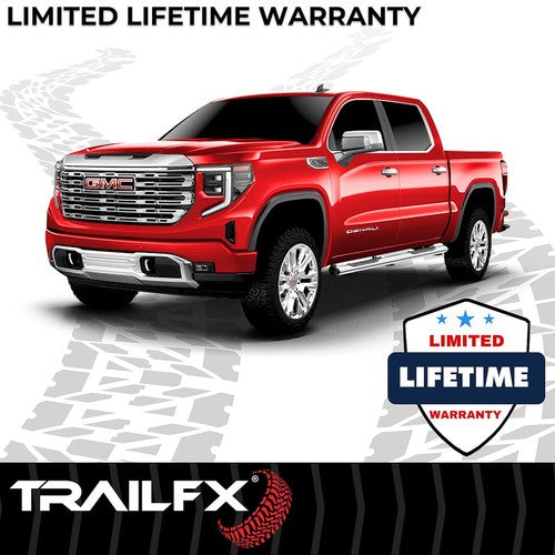 TrailFX A7087S TFX 5" Oval Straight Side Bars NERF BAR OVAL 5"