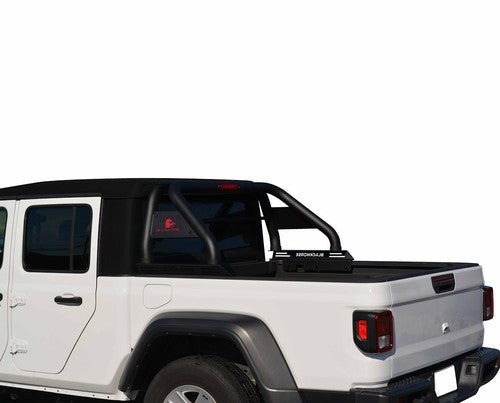 Black Horse Offroad RB09BK Tubular Powder Coated Steel Truck Bed Bar