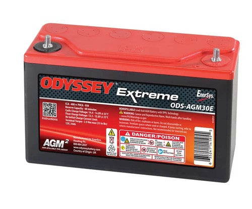 Odyssey Battery ODS-AGM30E Extreme Series BATTERY AUTO AGM PRIMARY