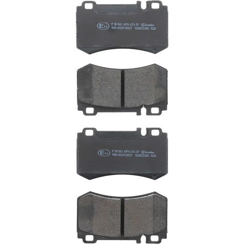 Brembo Rear Low Metallic Brake Pads Fits 2003-2006 Mercedes-Benz S600 P50061