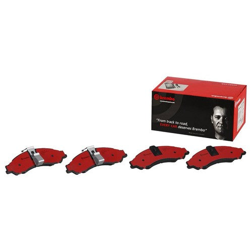 Brembo Front Ceramic Brake Pads Fits  2004 Pontiac GTO 4 Piece Brakes P64002N
