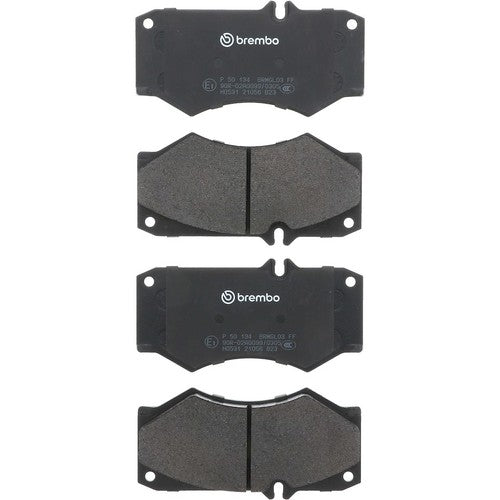 Brembo Front Low Metallic Brake Pads Fits 2009-2018 Mercedes-Benz G550 P50134