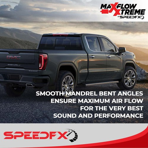 SpeedFX 50102 MaxFlow Xtreme Cat Back System EXHAUST SYSTEM