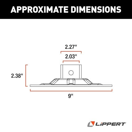 Lippert Components 362486 Ground Control TRAILER JACK ACCESSORIES