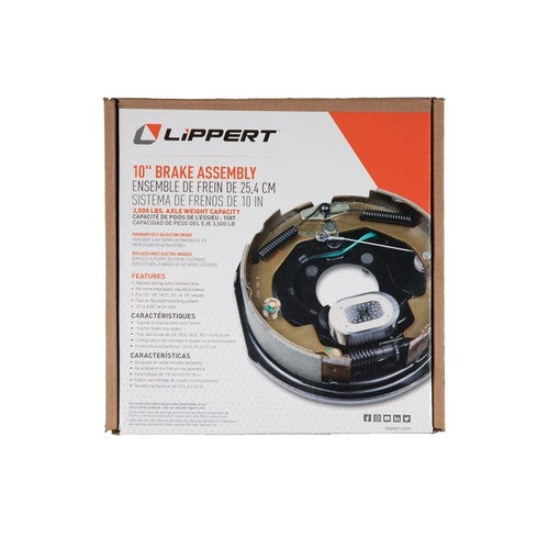 Lippert Components 296649  TRAILER BRAKE ASSEMBLY