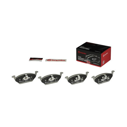 Brembo Front Ceramic  Brake Pads Fits 2011-2015 Volkswagen Jetta 4 Pc P85041N