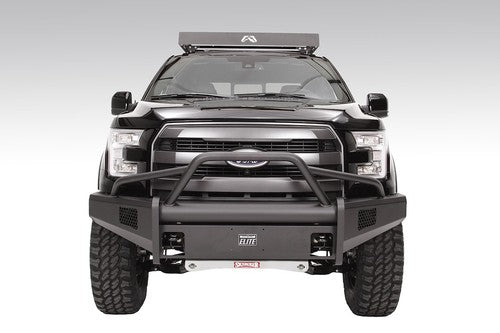 Fab Fours R20482-1 Black Steel Elite BUMPER FILLER PLATE
