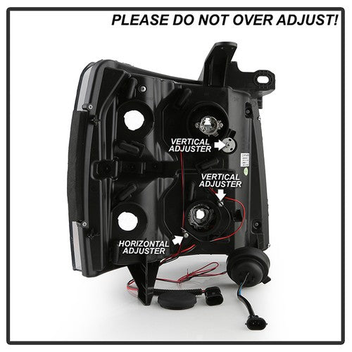 Spyder Chevy Silverado 1500 07-13 2500HD/3500HD 07-14 Projector Headlights - LED